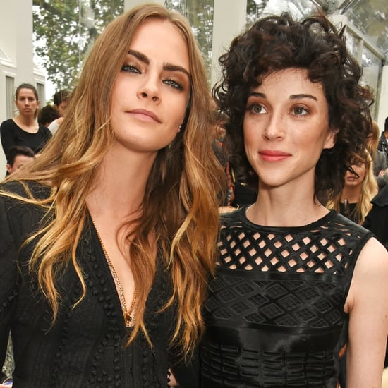 Cara Delevingne and St. Vincent at London Fashion Week