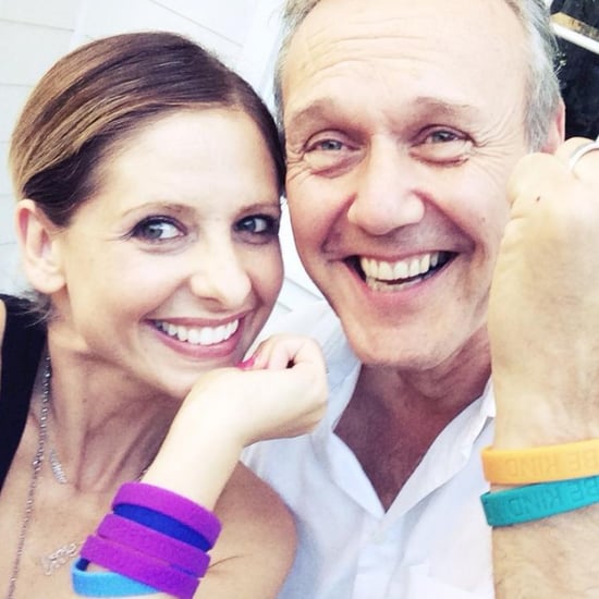 Sarah Michelle Gellar and Anthony Stewart Head Buffy Reunion