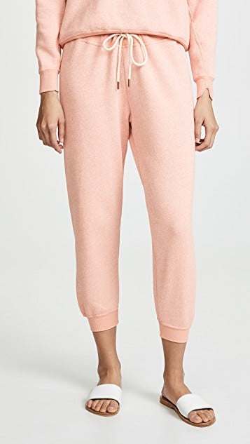 THE GREAT. Cropped Sweatpants