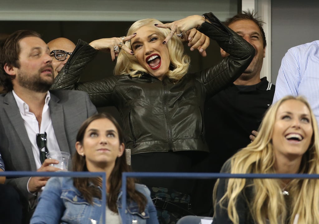 Gwen Stefani and Apollo Rossdale at the US Open | Photos