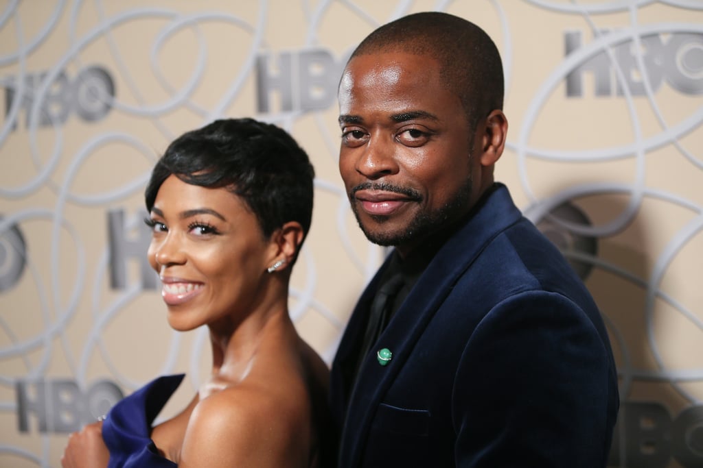 Cute Pictures of Dulé Hill and Jazmyn Simon