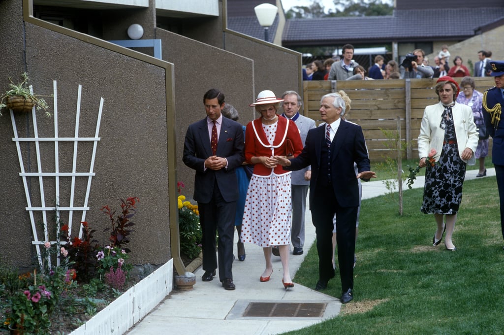 Prince Charles and Princess Diana's Australia Tour Pictures