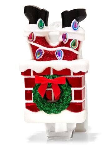 Santa in Chimney Wallflowers Fragrance Plug