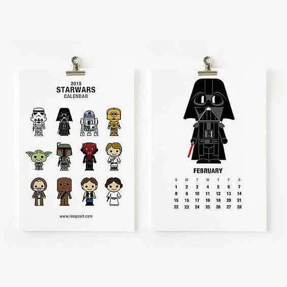 Star Wars Calendar ($12-$20)