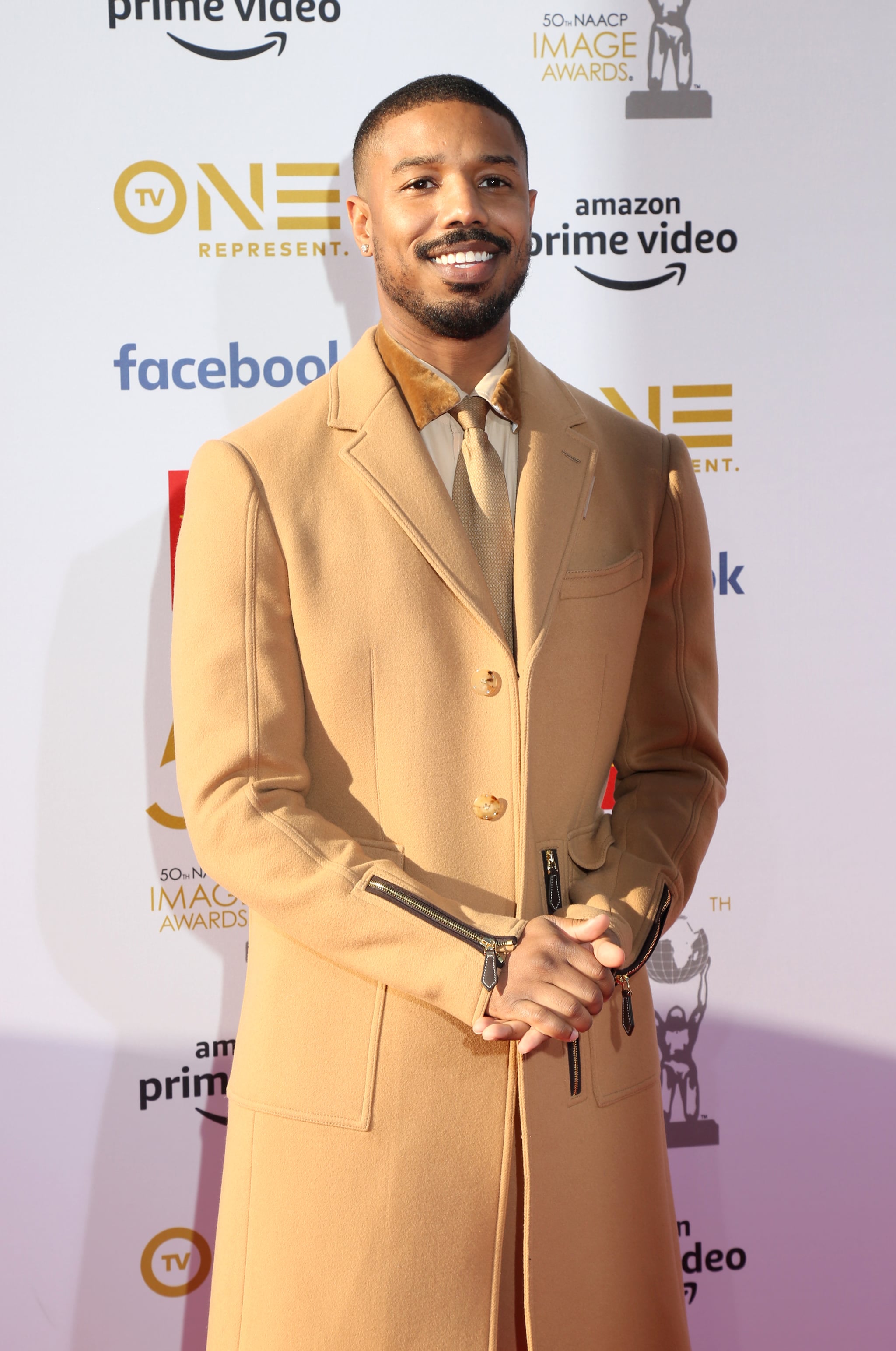 2019 NAACP Image Awards: Black Panther Star Michael B. Jordan in Burberry  - Tom + Lorenzo