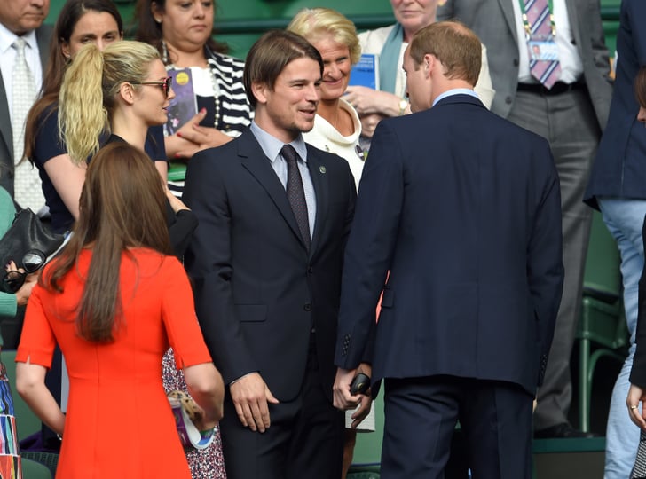 Josh Hartnett With Pregnant Girlfriend At Wimbledon Popsugar Celebrity