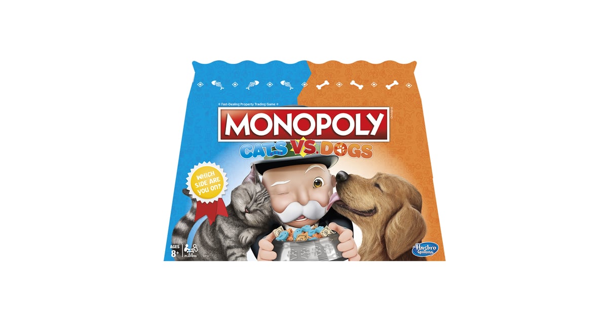 Cats vs. Dogs Monopoly Game 2019 | POPSUGAR Family Photo 3