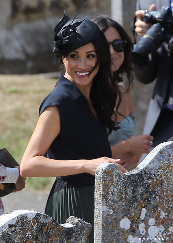 Prince Harry and Meghan Markle at Friend's Wedding 2018