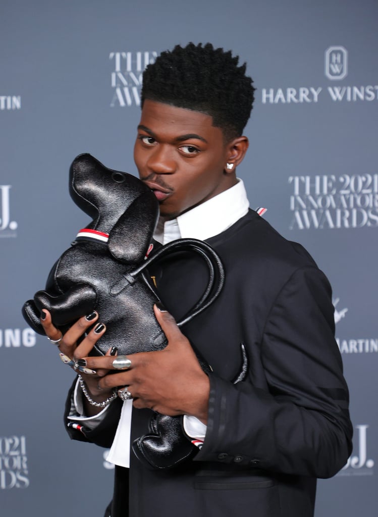 Lil Nas X Carried a Dog Purse to the WSJ Innovator Awards