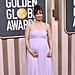 Kaley Cuoco's Lavender Dress at the Golden Globes 2023