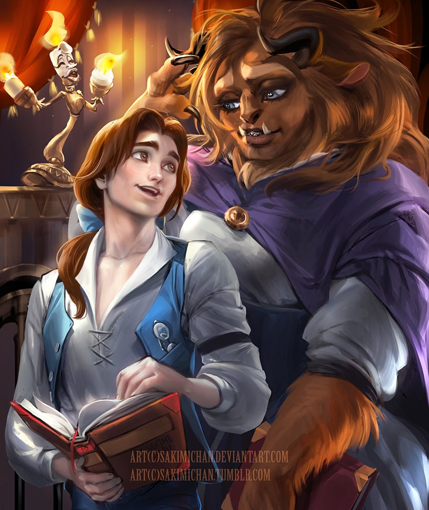 Gender-Flipped Belle and the Beast Gender-Flipped Belle and the Beast