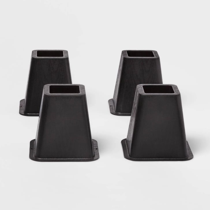 Bed Risers in Espresso Dorm Room Essentials From Target POPSUGAR