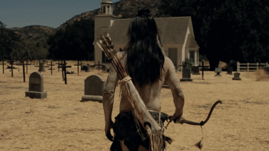 It looks like we're going to get a bit more background on the American Indian hosts in the new season. But what's going on here? Is this violence from another human or another host?!