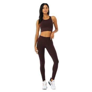 Decata Seamless Leggings & Sports Top Set - Black & Brown  Comfy workout  clothes, Designer workout clothes, Trendy workout outfits