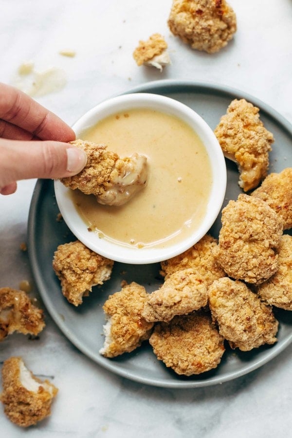 Spicy Popcorn Chicken Bites | Bite-Size Baby Shower Foods | POPSUGAR ...