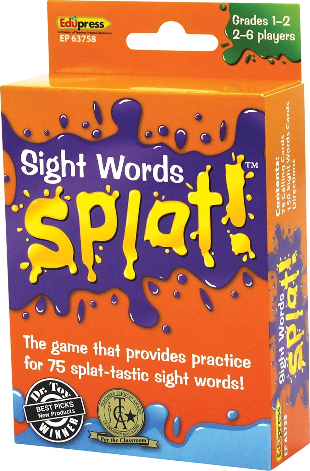 Edupress Sight Words Splat | 25 Toys, Games, and Puzzles That Will Help  Your Kids Sharpen Their Early Reading Skills | POPSUGAR Family Photo 11