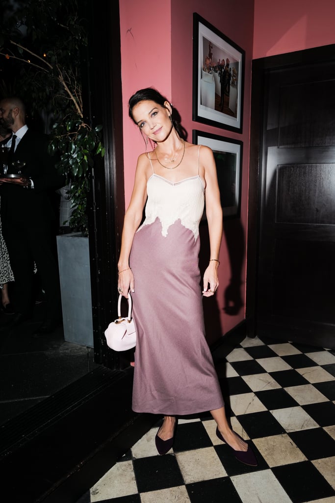 Who would've thought Rothy's would look this cool with a cocktail dress? It's the completely unexpected spin on a Gabriela Hearst slip dress we just weren't expecting — and now, can't stop thinking about.