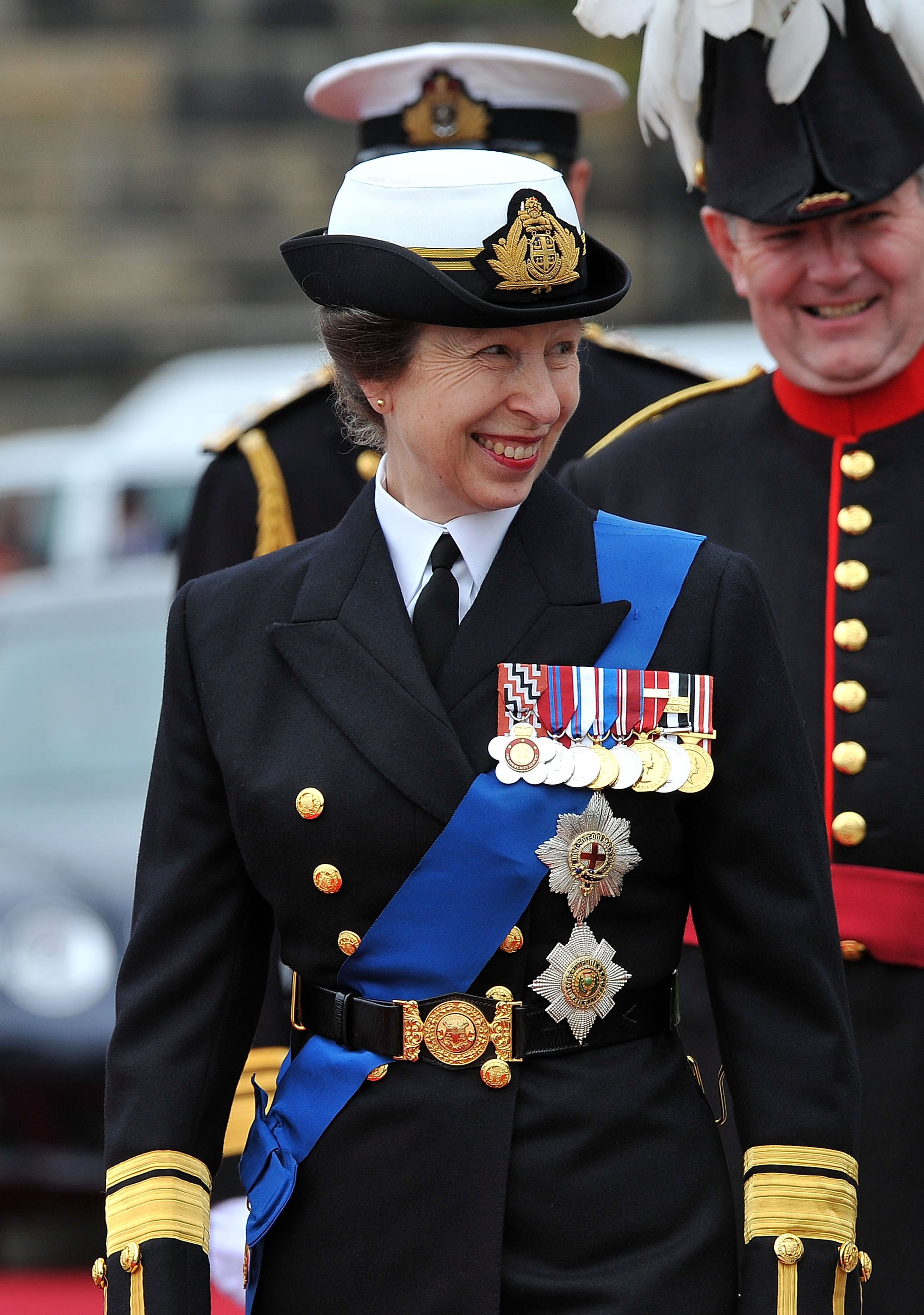 Princess Anne Arrived At Chelsea Pier Queen Elizabeth Hits The High Seas With The Thames Diamond Jubilee Pageant Popsugar Love Sex Photo 80