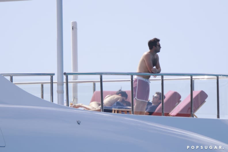 harry styles and kendall jenner yacht photos