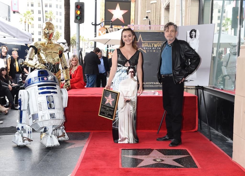 Carrie Fisher's Hollywood Walk of Fame Star Ceremony