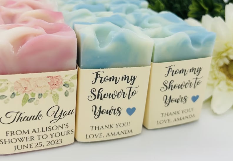 Sweet-Smelling Baby Shower Favor: Soap