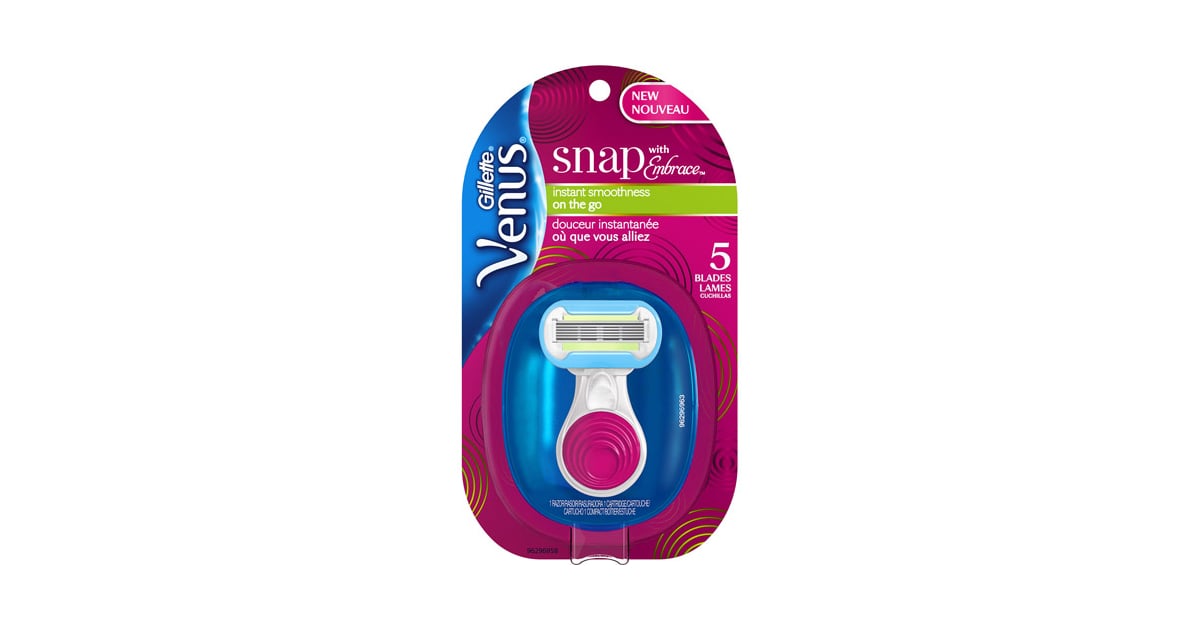 Бритва gillette venus snap embrace с 1 кассетойгель для бритья satin care