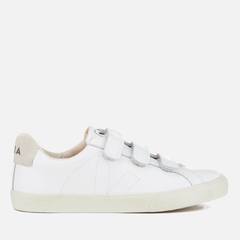 Veja Women's 3 Lock Leather Velcro Trainers