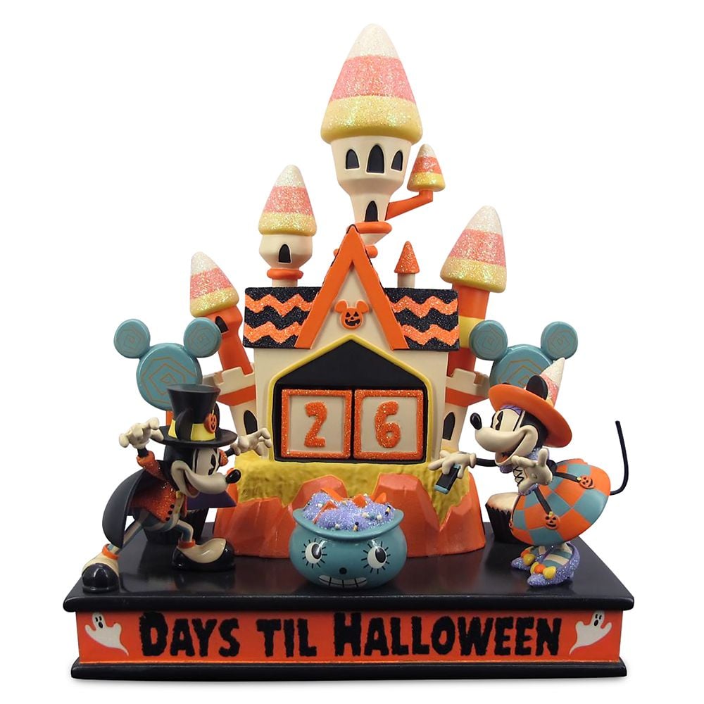 Mickey and Minnie Haunted House Halloween Countdown Calendar POPSUGAR