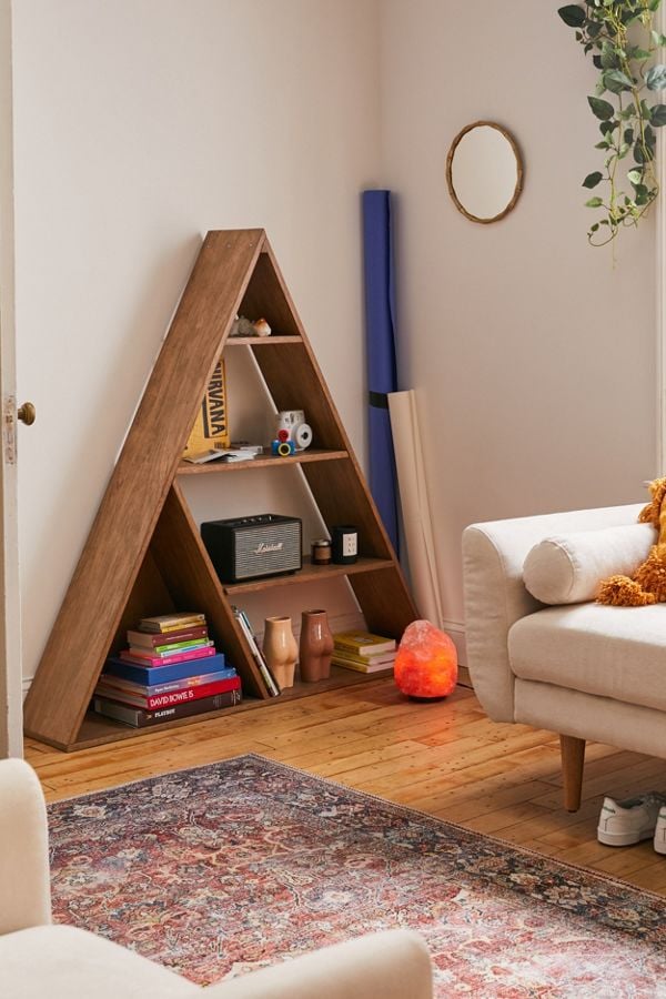 Triangle Bookshelf