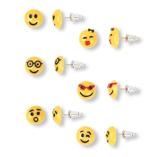 Emoji Face Earrings