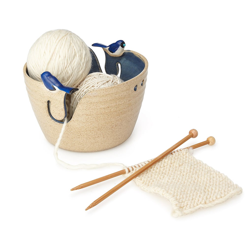 Uncommon Goods Double Bluebird Yarn Bowl ($65)