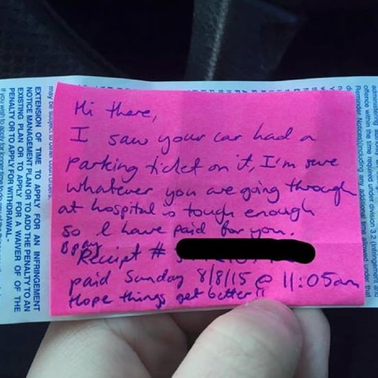 Stranger Pays Parking Ticket For Mom With Sick Baby