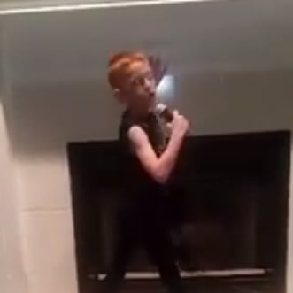 Boy Sings and Dances to Taylor Swift's "Shake It Off"