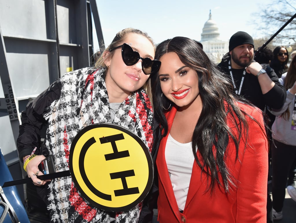 Miley Cyrus and Demi Lovato