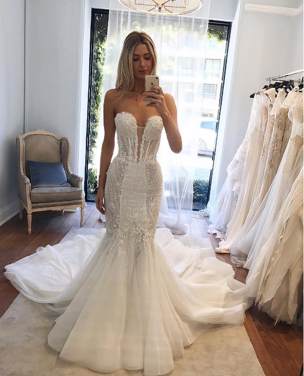 Wedding Dress Pictures on Instagram POPSUGAR Fashion