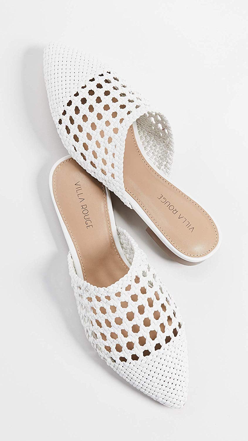 Villa rouge deals stacey woven mules