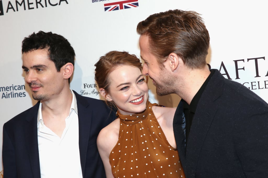 Ryan Gosling and Emma Stone at the BAFTA Tea Party 2017