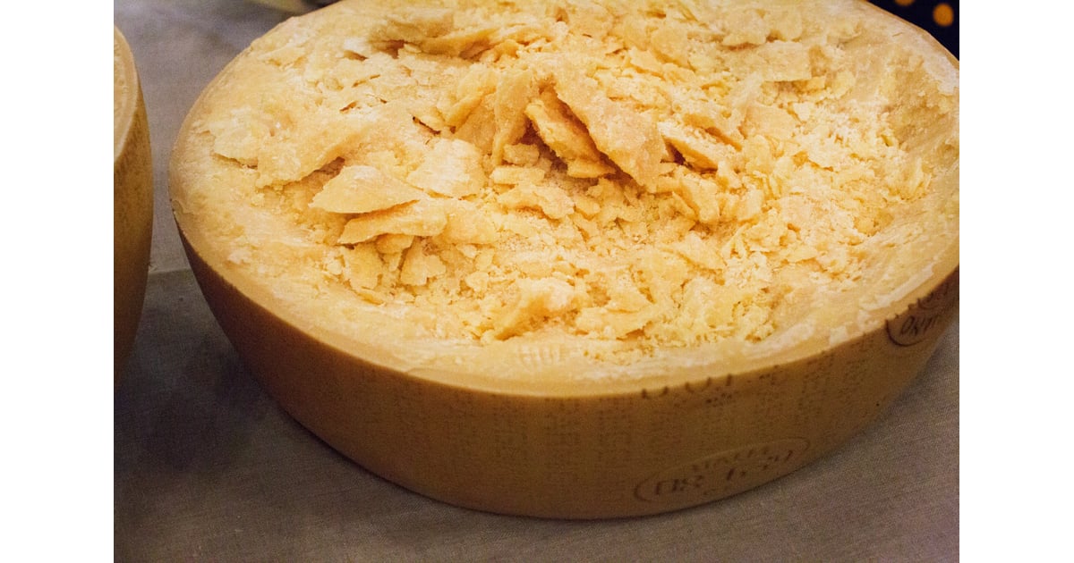 Serve a whole wheel of parmesan cheese during special occasions. Authentic Italian Cooking