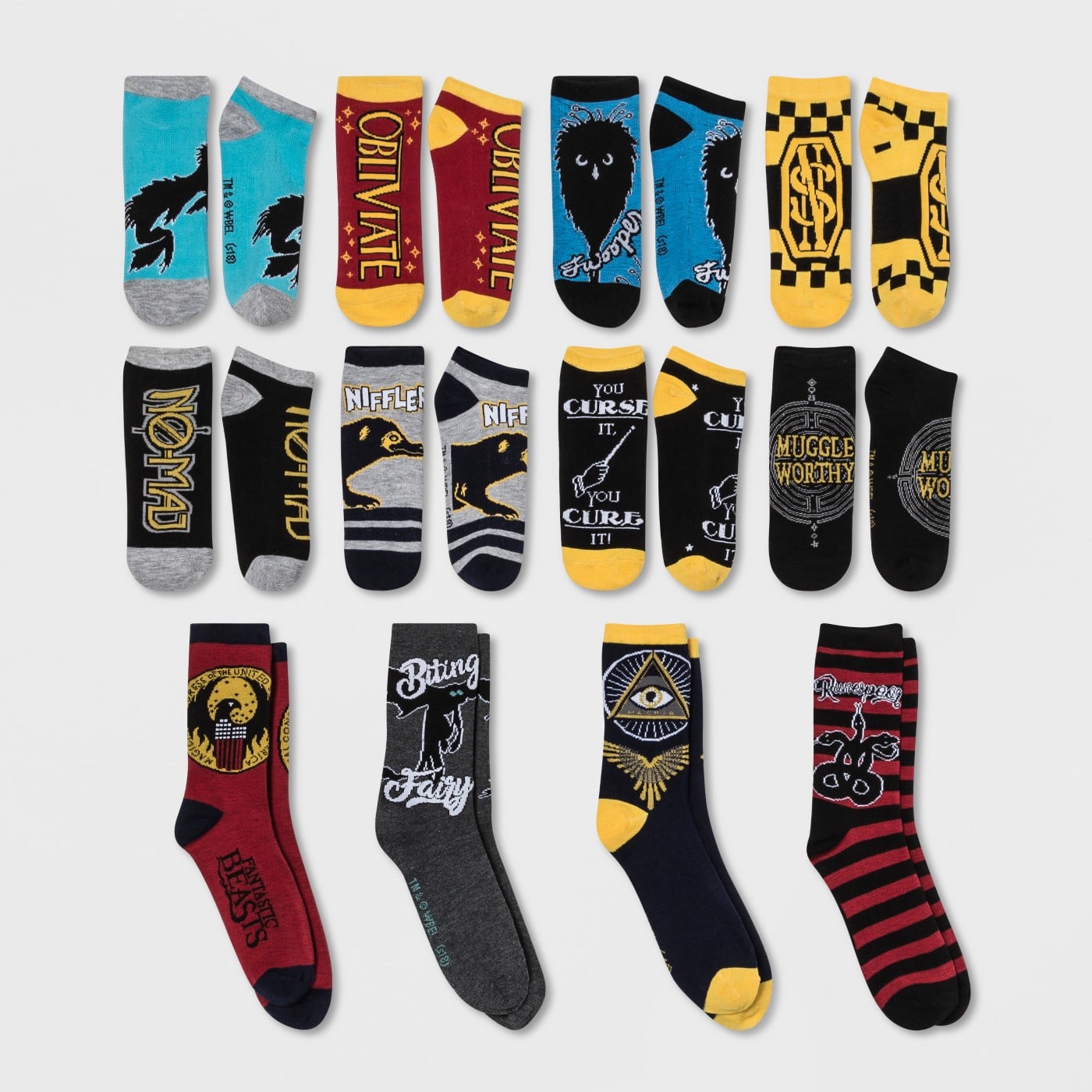Fantastic Beasts Sock Advent Calendar at Target 2018 | POPSUGAR  Entertainment