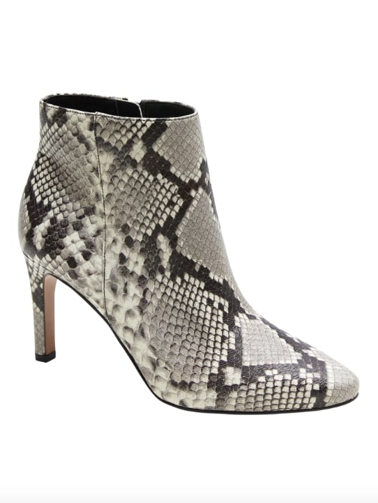 Skinny-Heel Ankle Boot