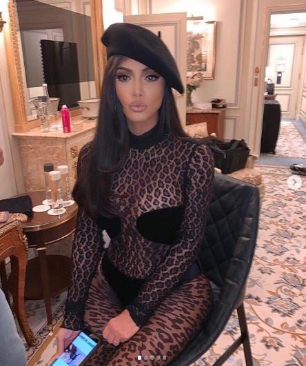leopard bodysuit outfit