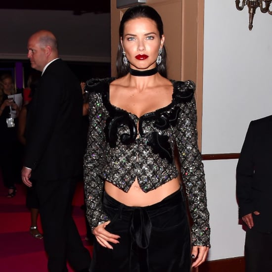 Adriana Lima at the CFDA Awards 2016