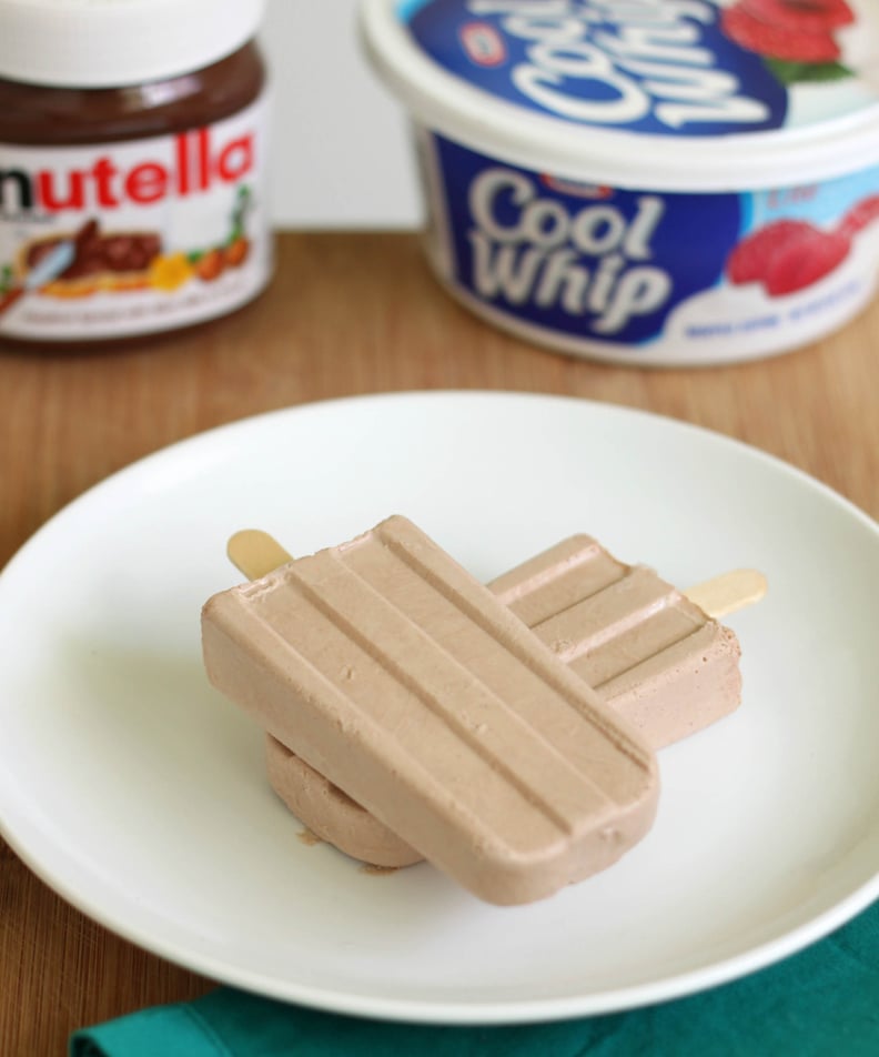 Creamy Nutella Popsicles