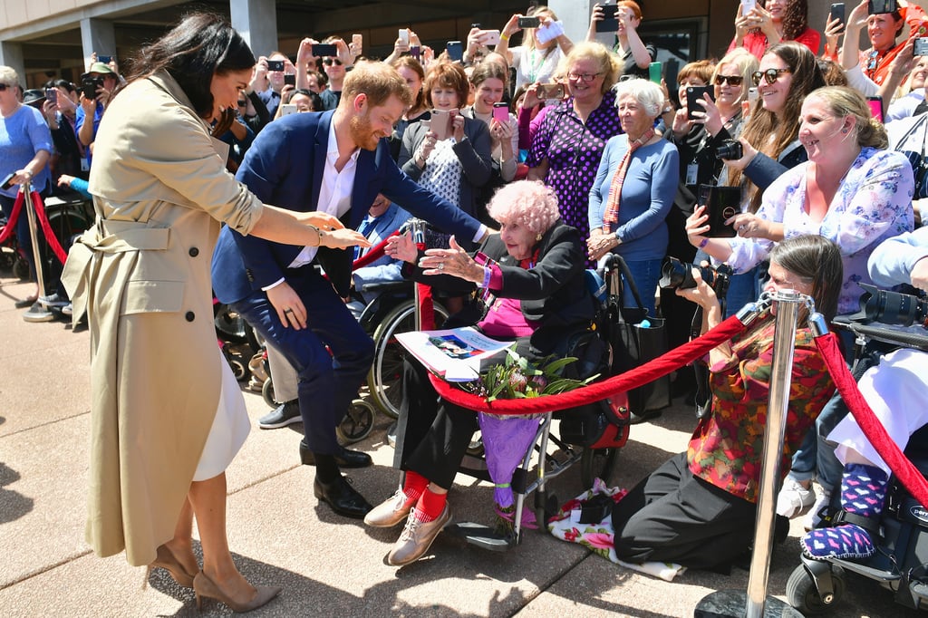 Prince Harry Introduces Meghan Markle to Daphne Dunne 2018