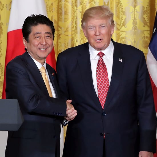Donald Trump Handshake With Prime Minister of Japan Memes