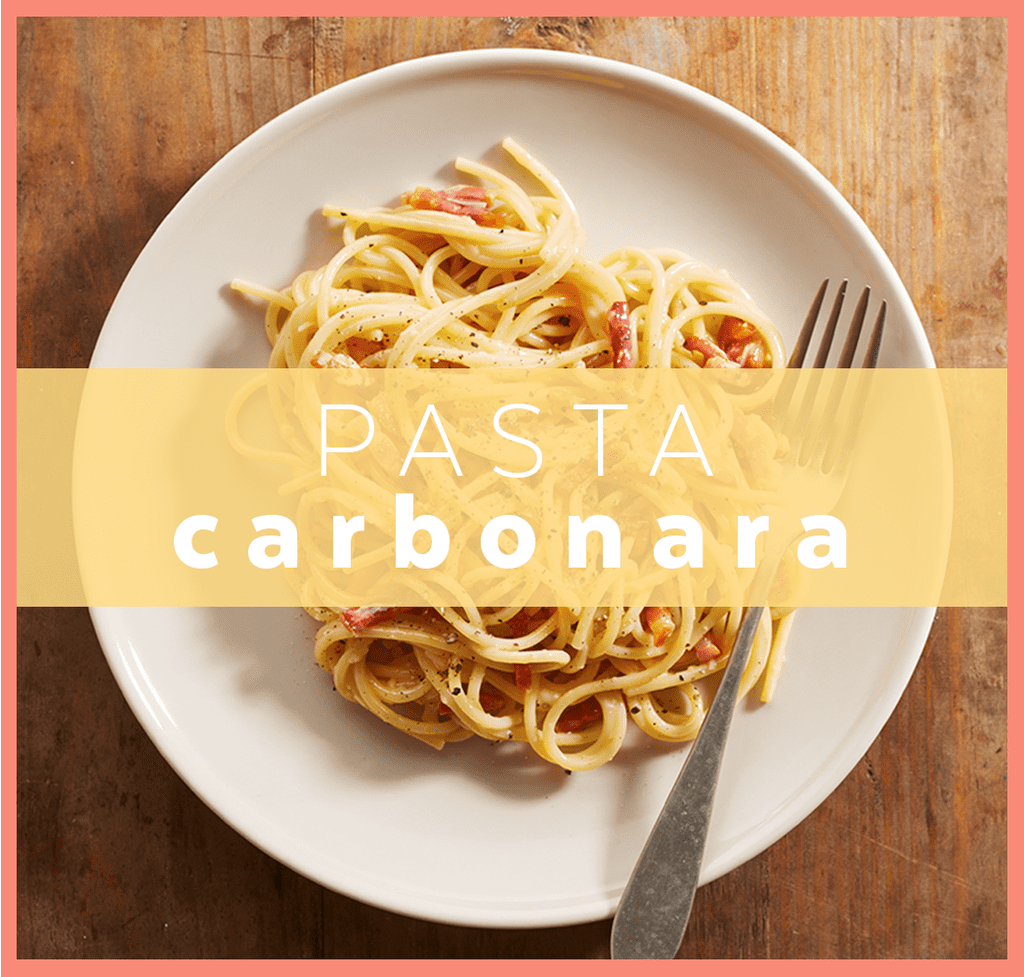 Traditionally, this indulgent Italian recipe gets its creaminess from egg yolks and plenty of Parmesan cheese, but it can easily be made dairy-free or vegan. For a silky, dairy-free sauce, sauté diced onions and garlic in olive oil until translucent, then make a roux with ¼ cup flour and 2 cups Califia Farms Unsweetened Oatmilk. If you're just going for a dairy-free recipe, stick with the traditional pancetta — otherwise, sun-dried tomatoes make a satisfying alternative for a vegan dish.
