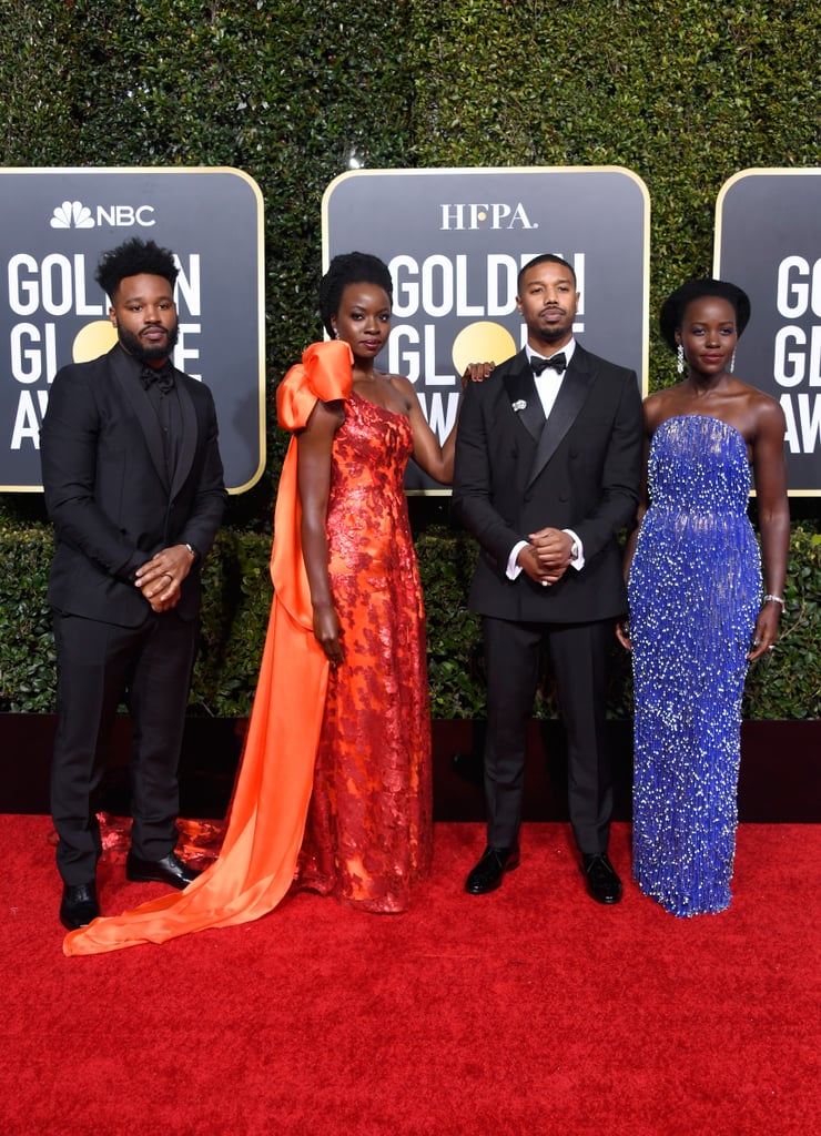 Black Panther Cast at Golden Globes 2019 Photos