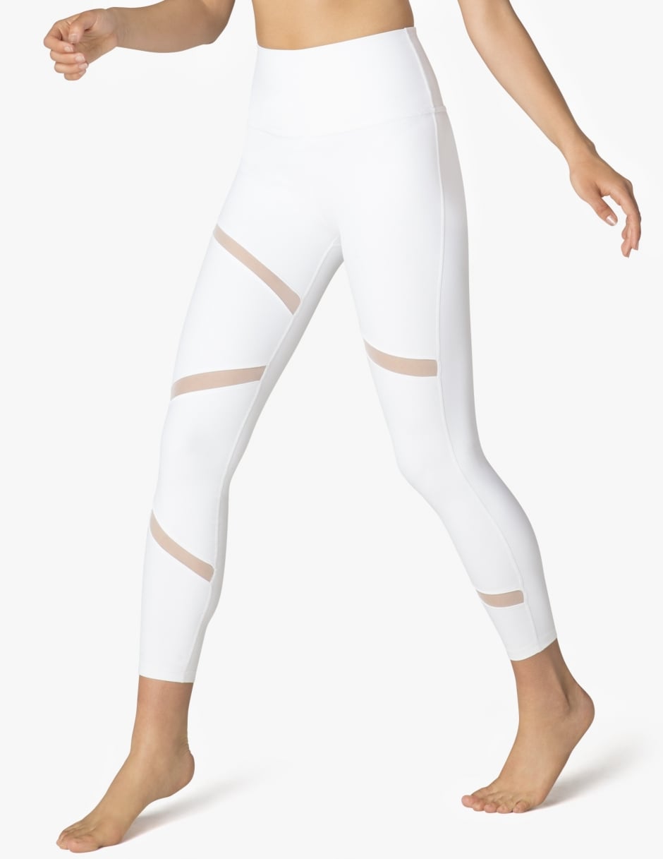white workout leggings outfit