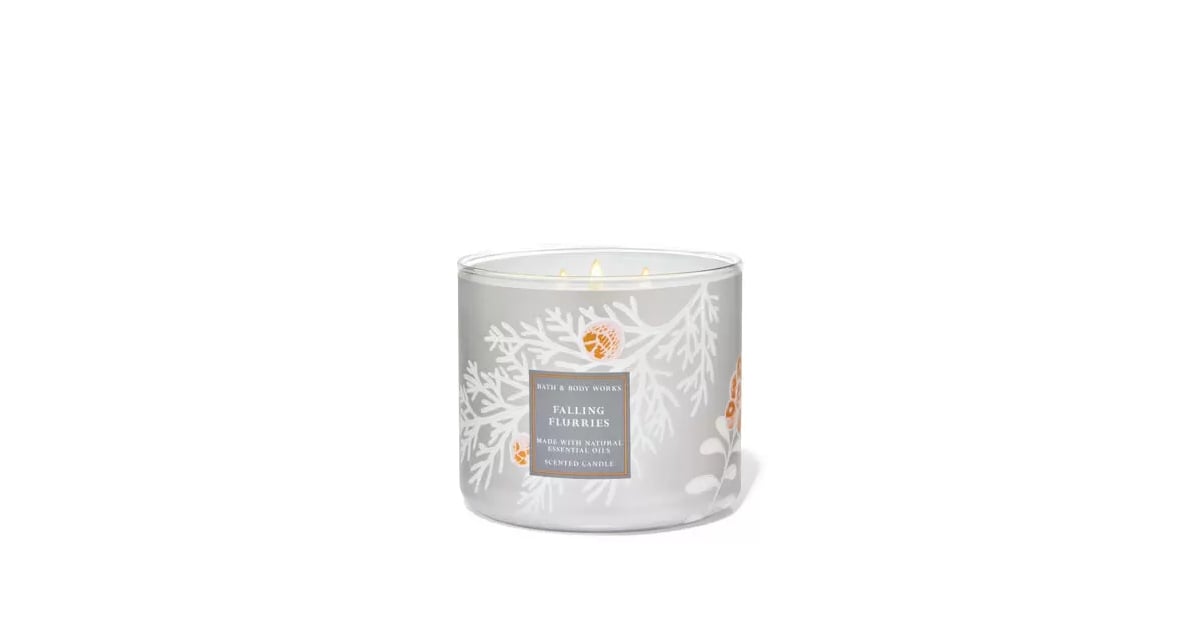 Falling Flurries 3-Wick Candle | Bath & Body Works Dropped 100+ Holiday  Candles, With 32 Totally New Scents | POPSUGAR Home Photo 30