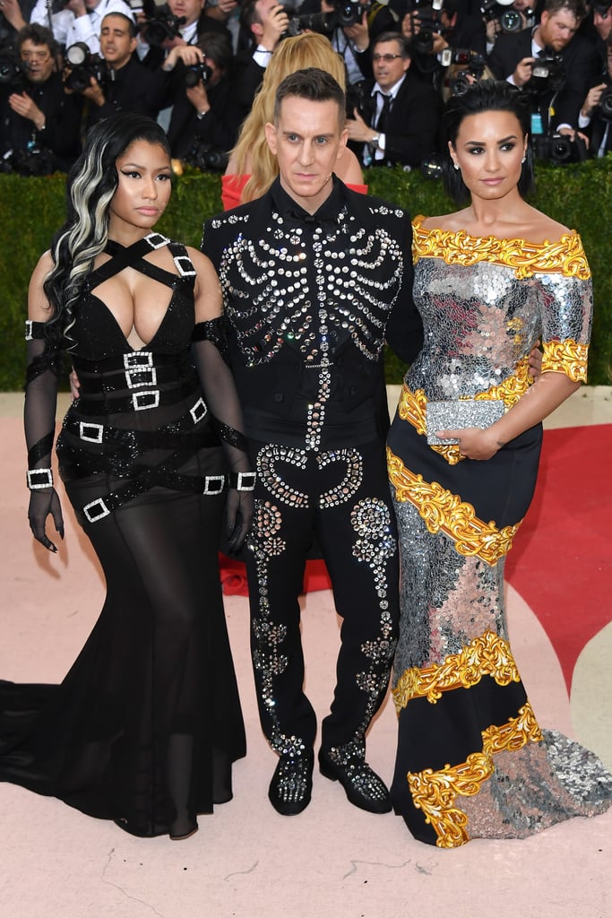 Nicki Minaj, Jeremy Scott, and Demi Lovato — 2016